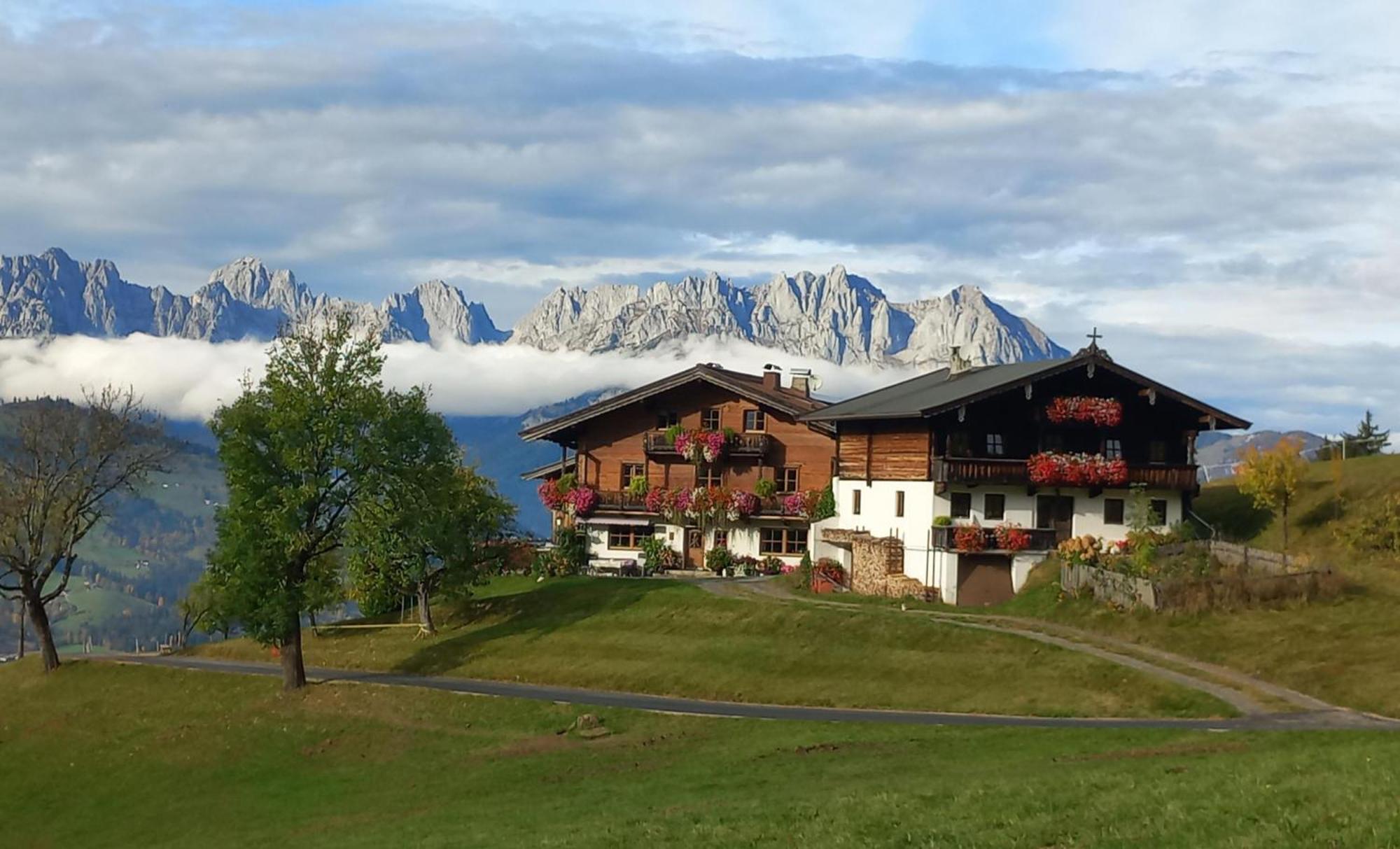 Hahnenkammblick Vila Kitzbühel Exterior foto